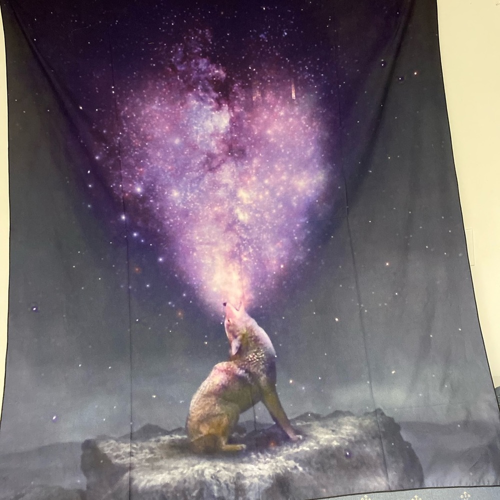 Wolf tapestry